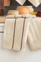 Aucune Juego de 6 toallas de baño - 30 x 50 cm - Beige